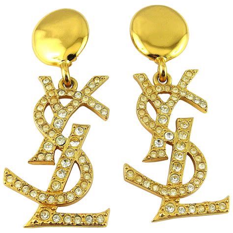 ysl earrings australia|buy vintage ysl earrings.